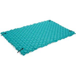 Giant Inflatable Floating Mat, 114" X 84", Blue